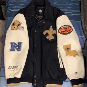 SAINTS Limited Edition Super Bowl Varsity Jacket.